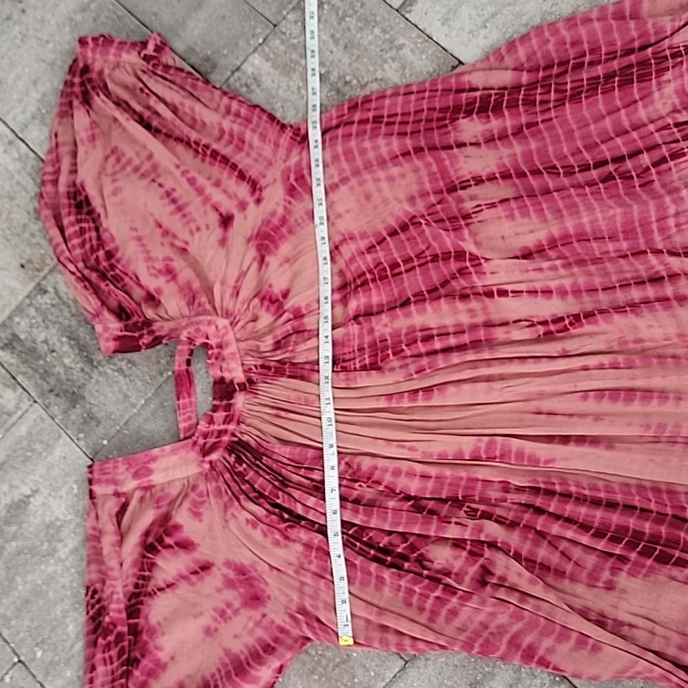 Tree Of Life Free Love Way Farer Tie-Dye Maxi Dress Free Size NWOT - Picture 8 of 8
